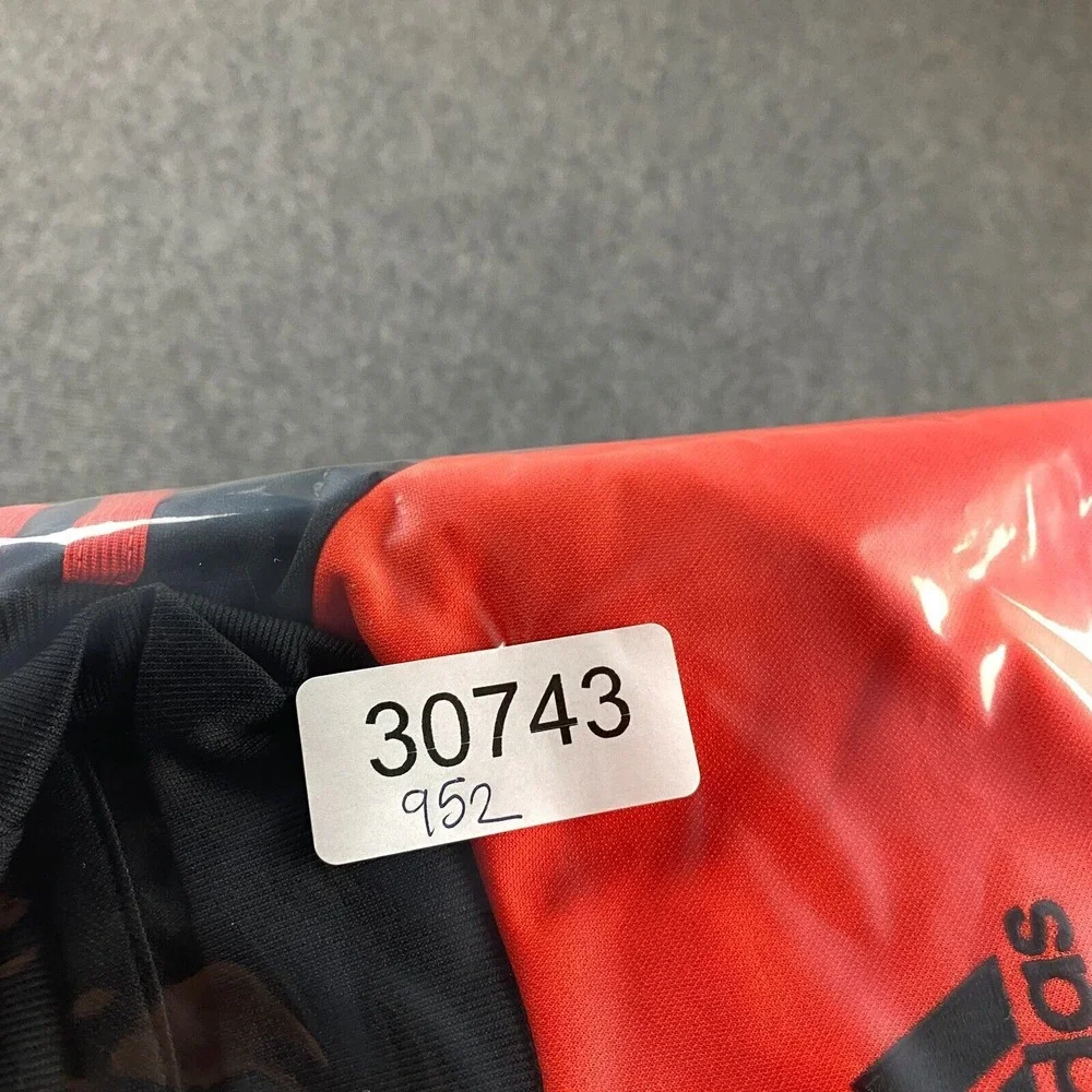 Vintage Adidas Soccer Jersey Mens Large Red Elbow‎ Pads Goalkeeper Adults - Picture 12 of 12